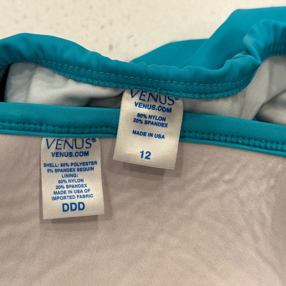 Venus Swim Haul! 4 full coverage bottoms 10/12, 3 Halter Tops 34DDD/32G/36DD - Picture 4 of 16